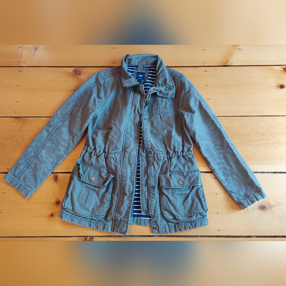 GAP Green Utility Jacket Size Small